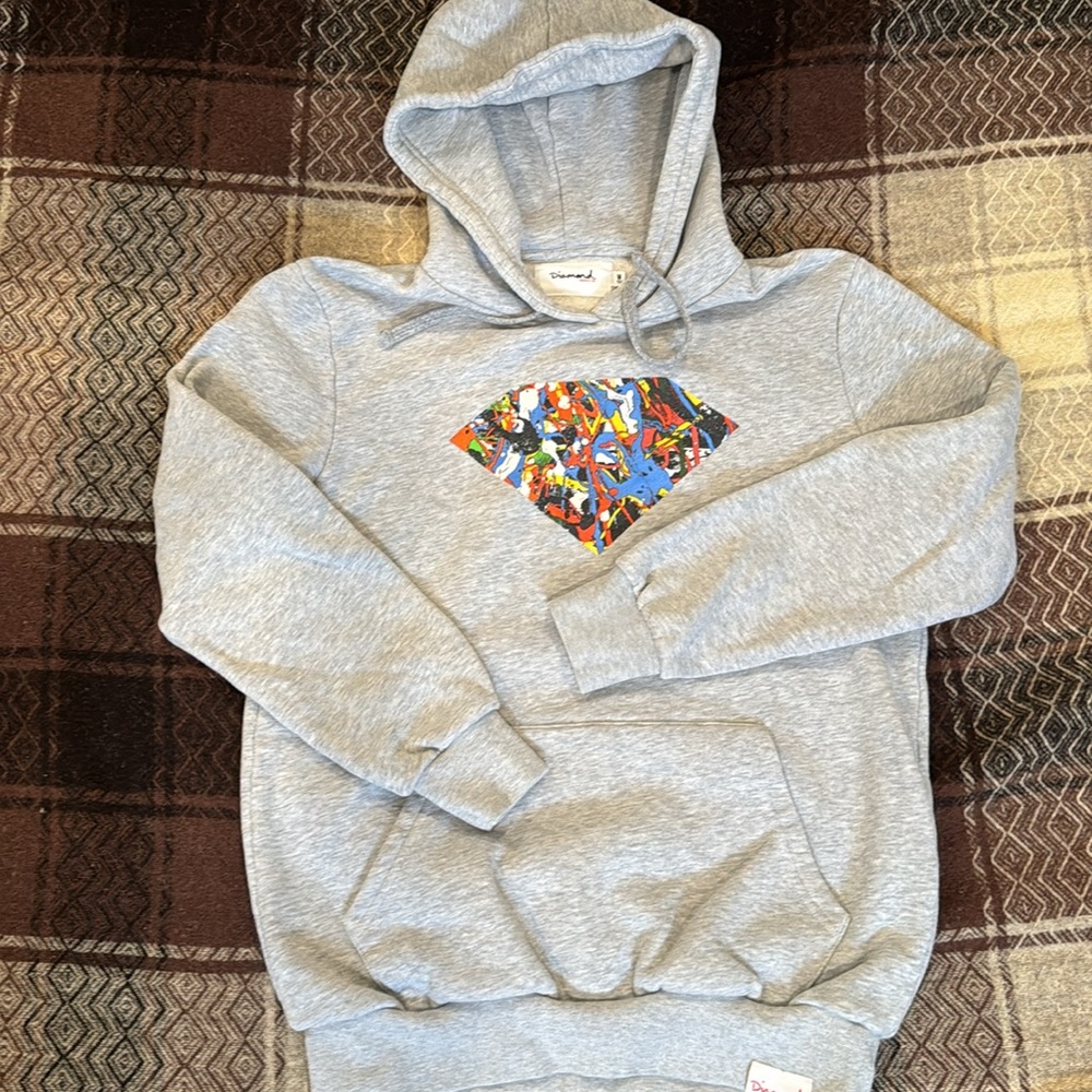 Diamond Supply Co Hoodie Kids Size Medium